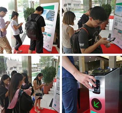 塞伯羅斯閘機控制板及二維碼讀頭應用場景02