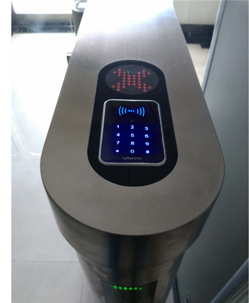 塞伯羅斯二維碼讀卡器在人行閘機上的應用 塞伯羅斯二維碼讀卡器在人行閘機上的應用