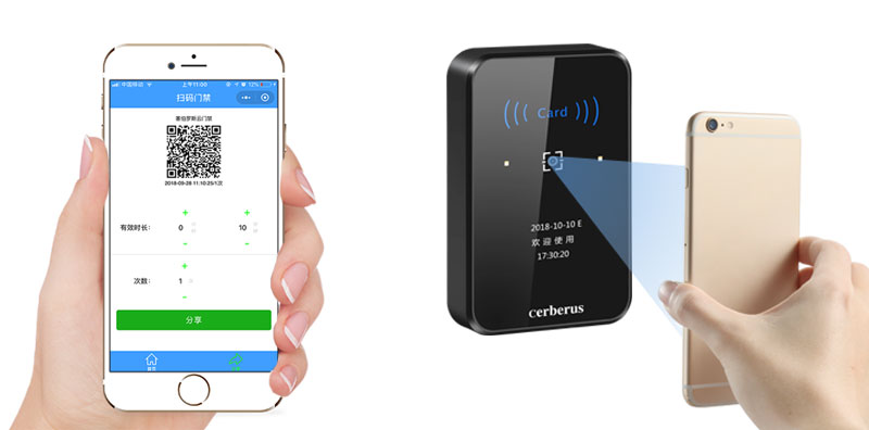 動態(tài)二維碼門禁開門 動態(tài)二維碼門禁開門
