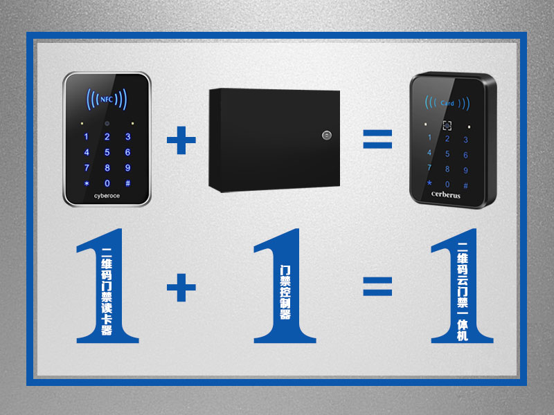 二維碼云門禁一體機